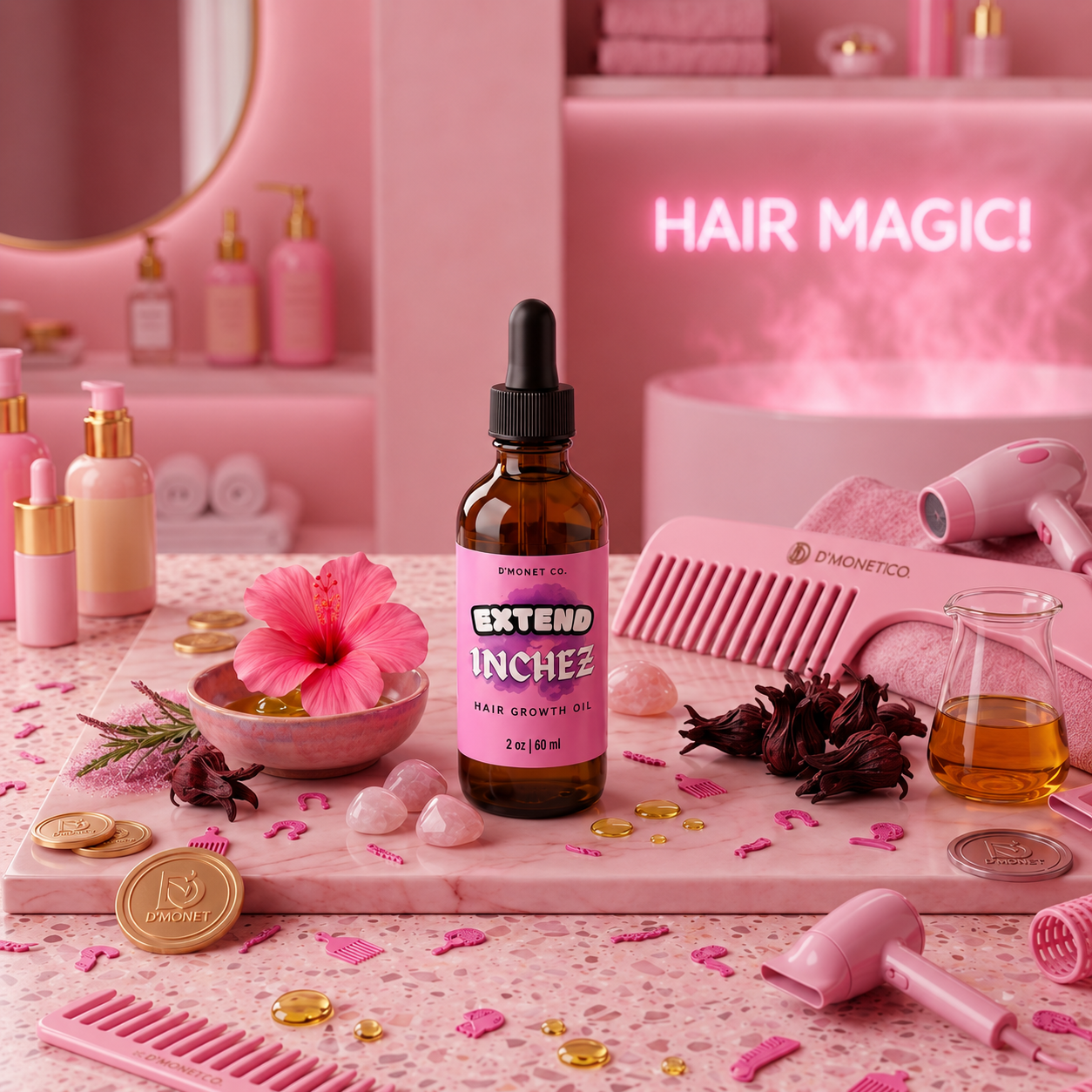Extend Inchez Hair Growth Oil